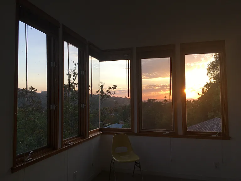 Sunset View from Master Bedroom