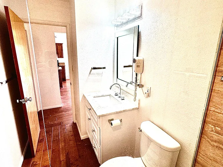 Guest bath and powder room. All new design build. Bath located in between the two guest bedrooms