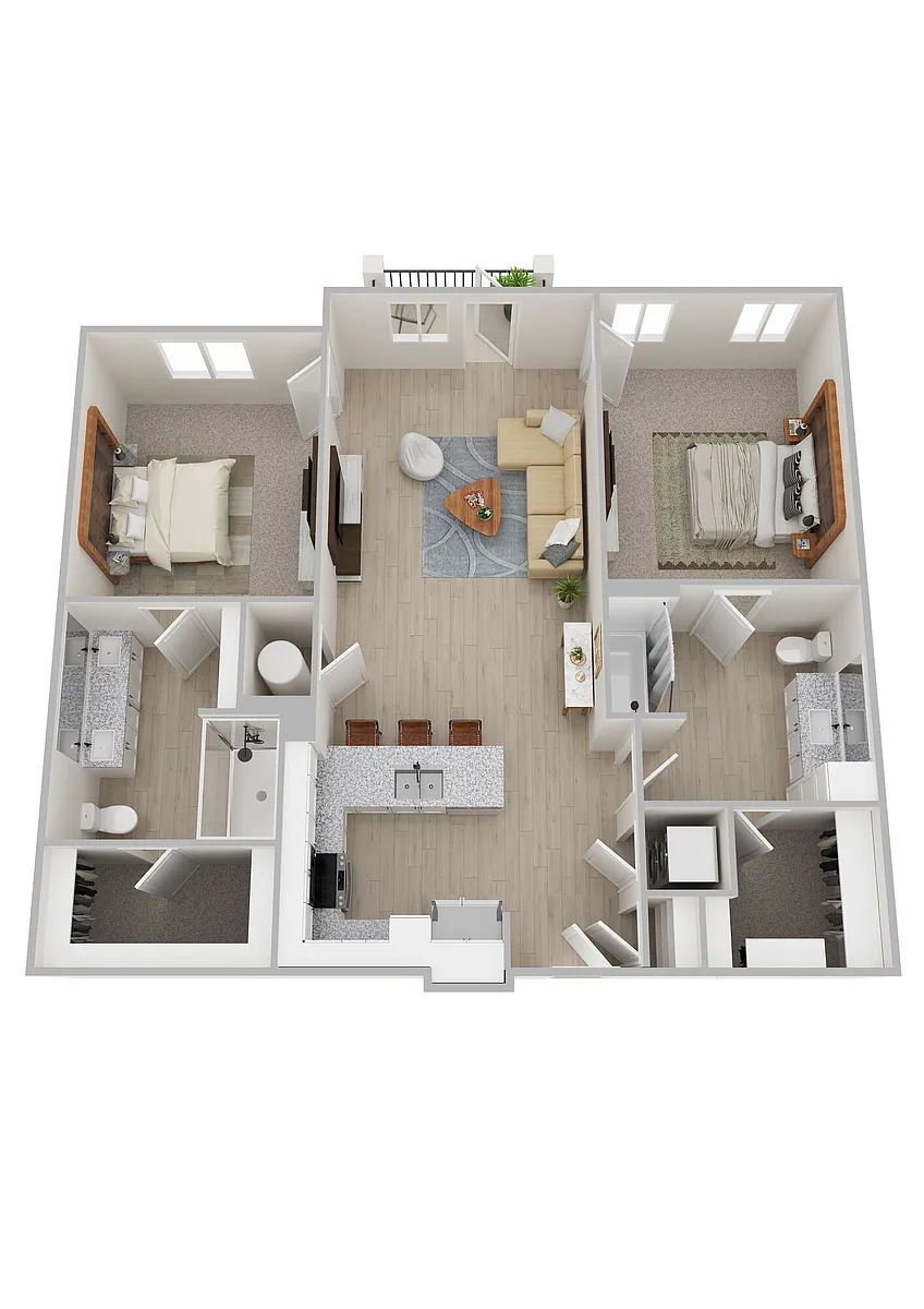 Floor plan B1