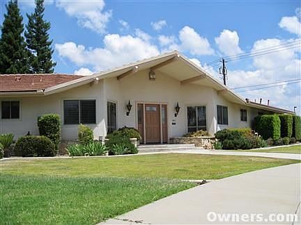 View of the front east side of the house