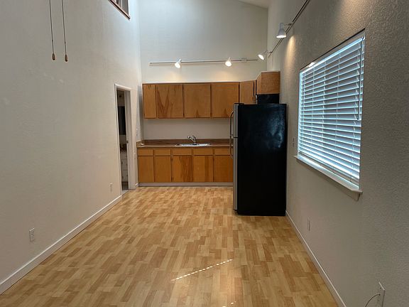 living/kitchen area