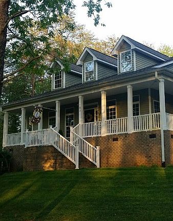 Front wrap around porch