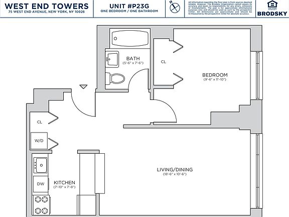 2nd image of 75 W End Ave APT P23g