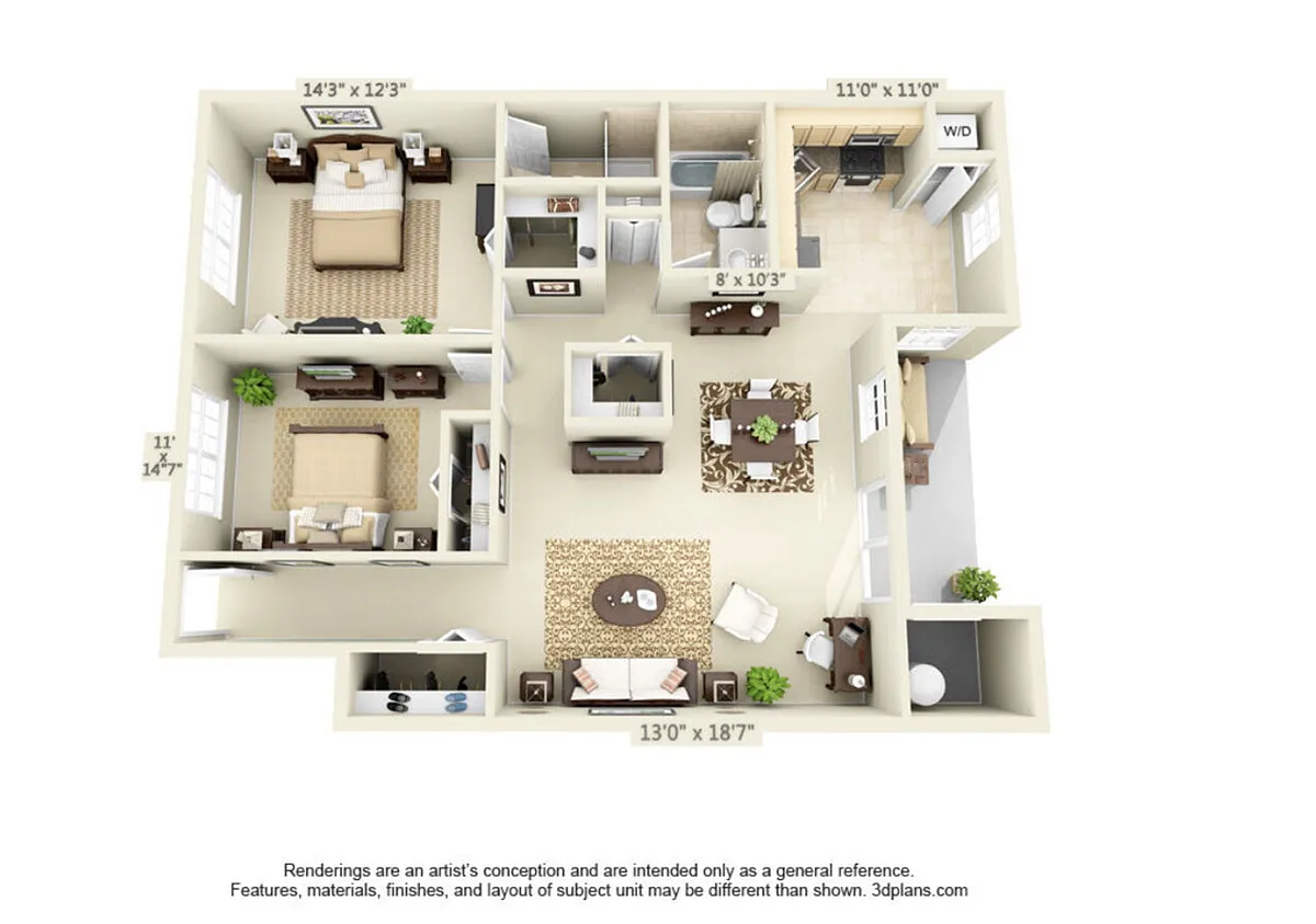 Floor plan Falcon