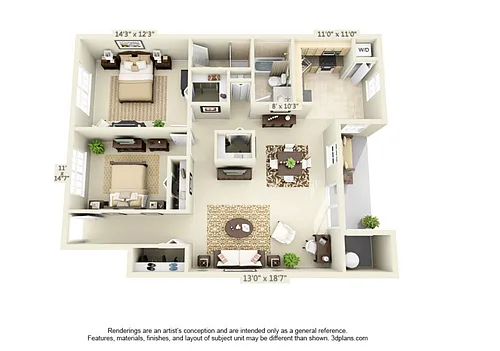 Floor plan Falcon I