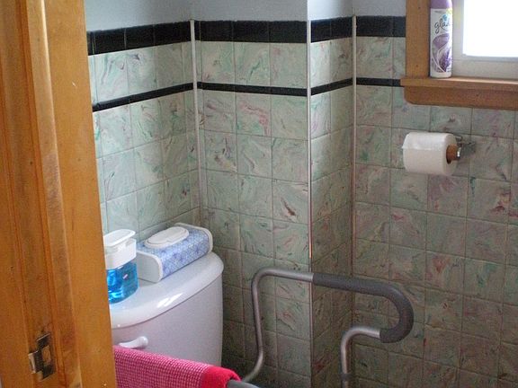 1/2 bath / new toilet