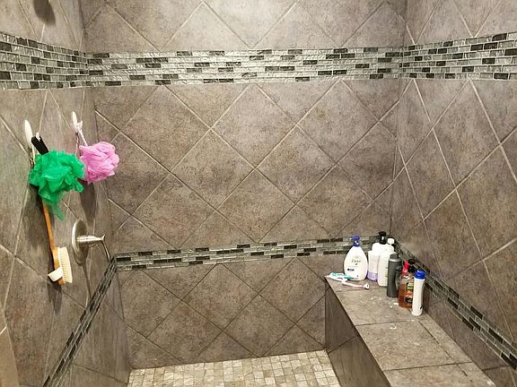 remodeled master bathroom