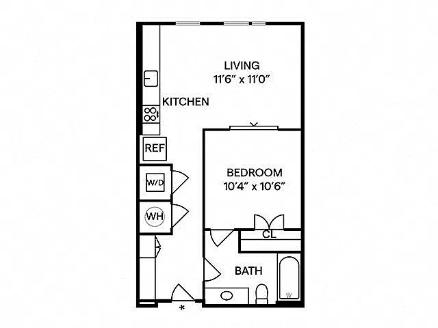 Floor plan A1 1614