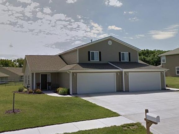 Large driveway
