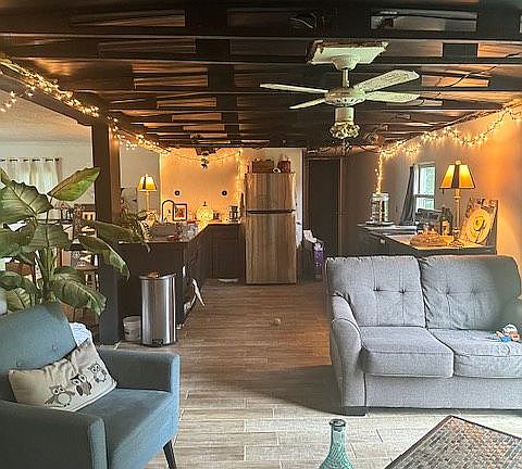 Family room and Kitchen