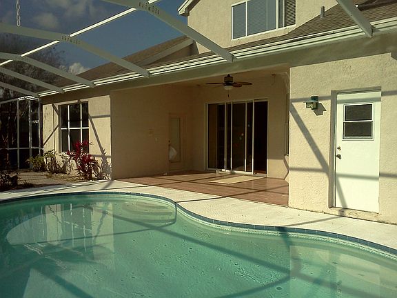 solar heated pool
