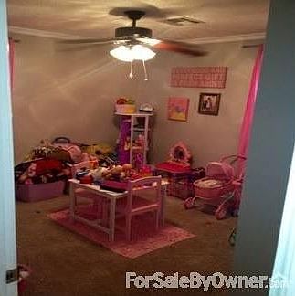 Living room view of kitchen