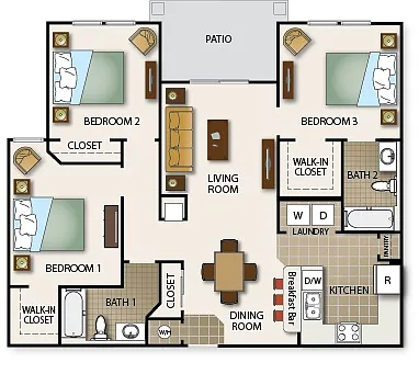 Floor plan Fox Tail