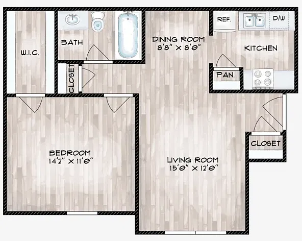 Floor plan A2