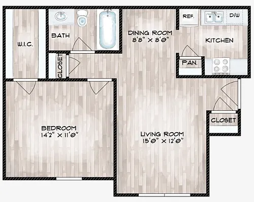 Floor plan A2