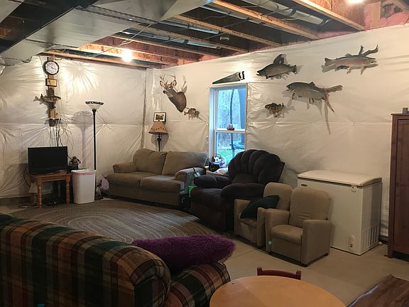 Warm, unfinished basement