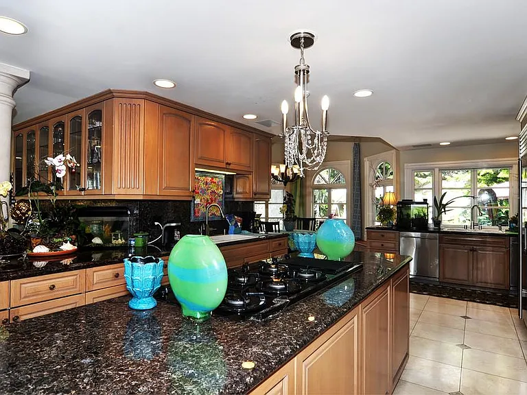 Gourmet kitchen