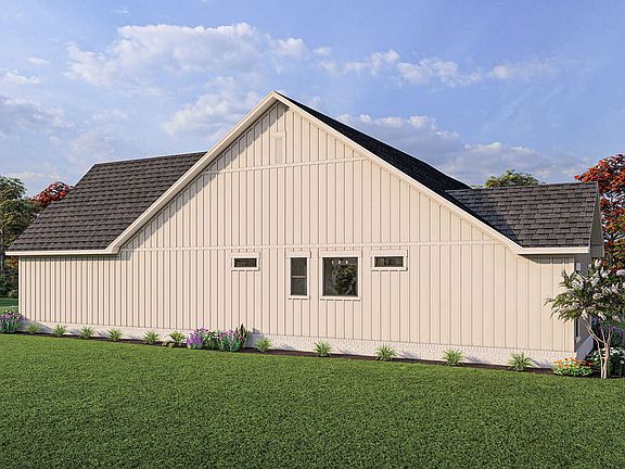 exterior right - home will be brick