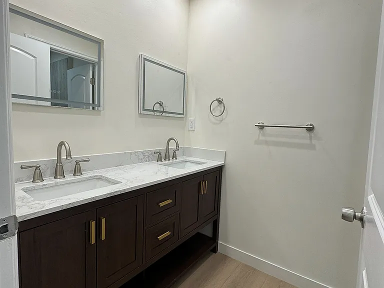 Guest bathroom vanity