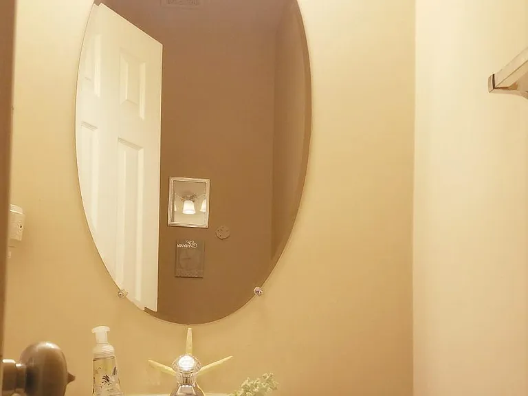 Half bathroom in main level