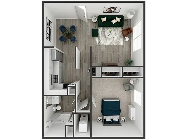 Floor plan The Willow