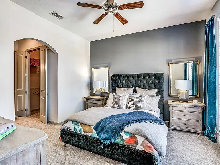 Elegant Bedroom Design at The Hendry Apartments
