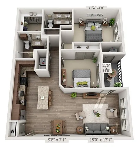 Floor plan Ridge