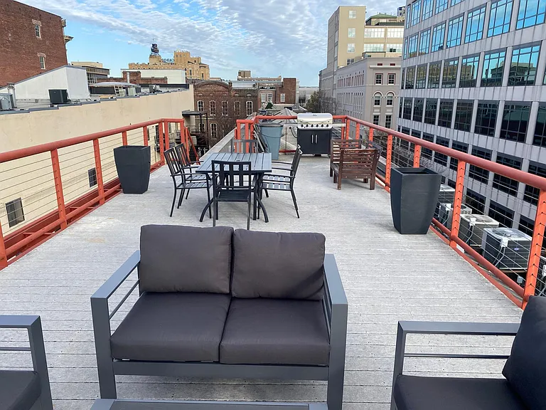 Rooftop deck