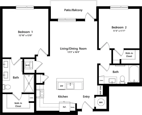 Floor plan B1