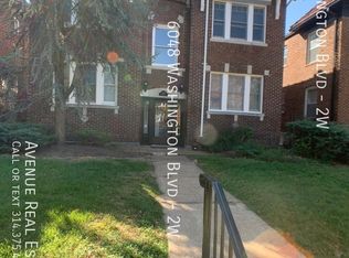 6048 Washington Blvd #2W, Saint Louis, MO 63112