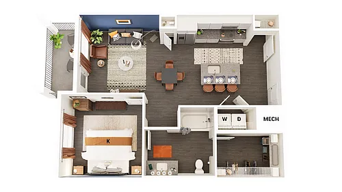 Floor plan A1-BC