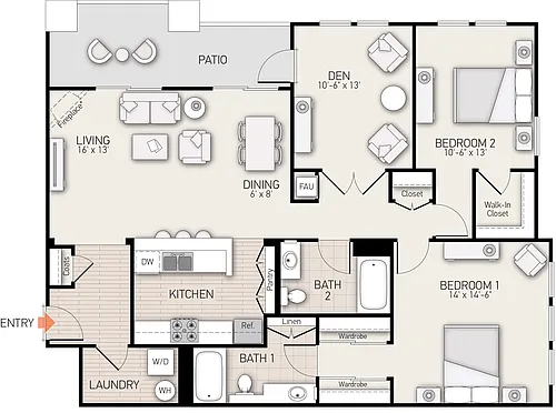 Floor plan Plan L