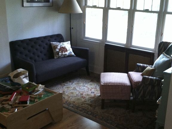 front of living room