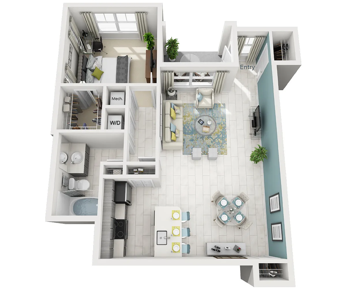 Floor plan A3-844