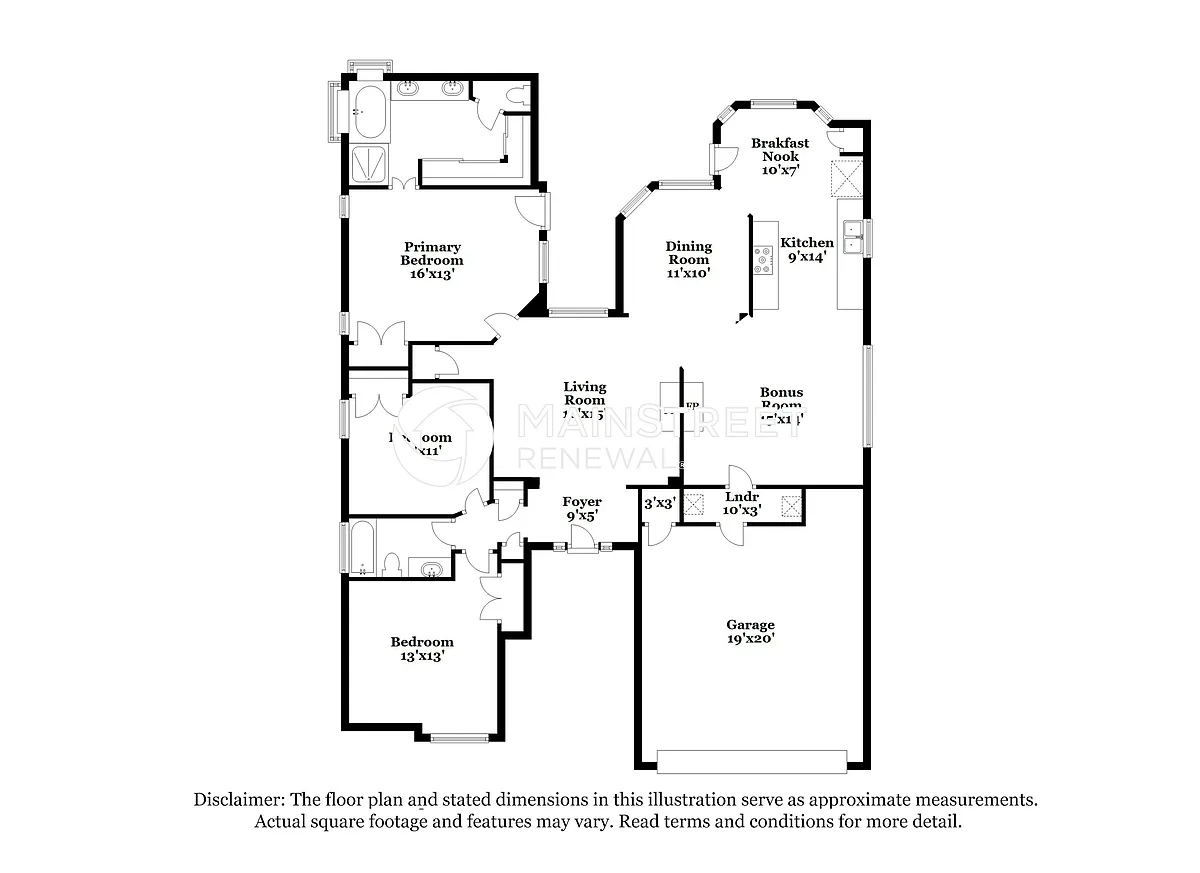 Floor Plan - 5315 Alta Vista Ln