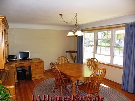 Living Room or Dining Room with Cove Ceiling