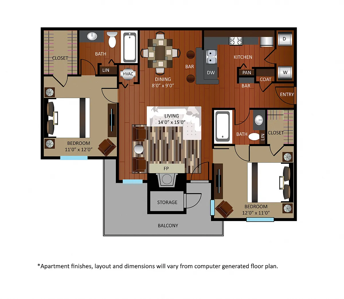 Floor plan B2