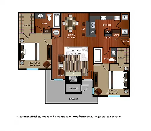 Floor plan B2