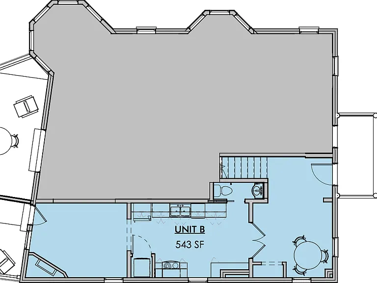 Main Level Floor Plan