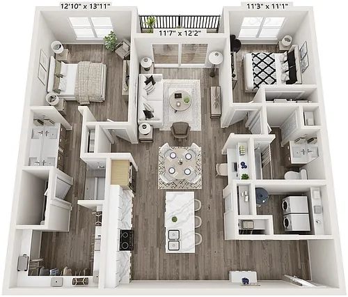Floor plan B1