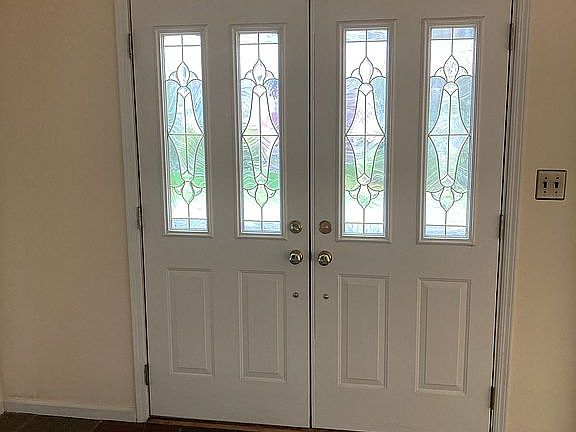Front foyer doors