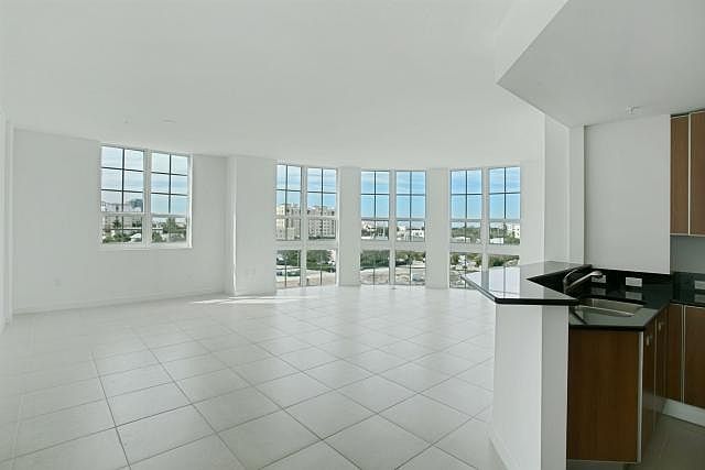 Living Room with Floor Ceiling Windows