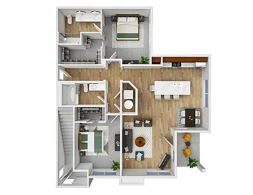 Floor plan B1