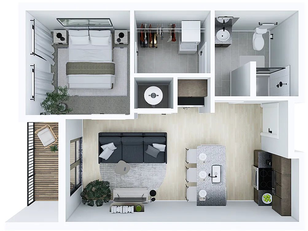 Floor plan 1A