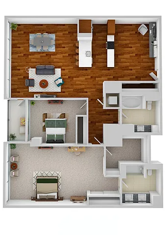 Floor plan B8