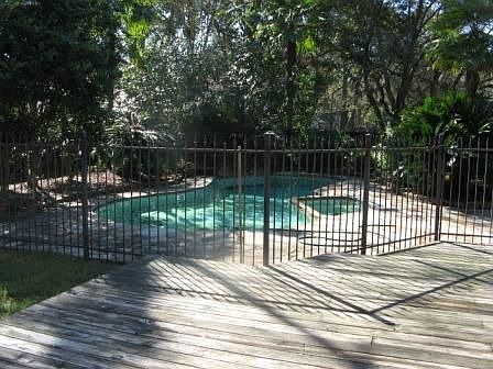 Relax in the heated pool/spa