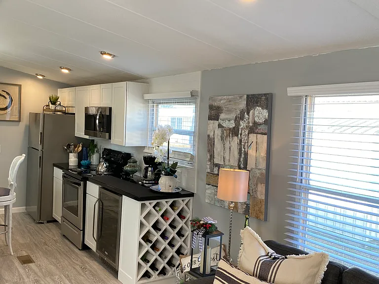 Living room/ Kitchen Area