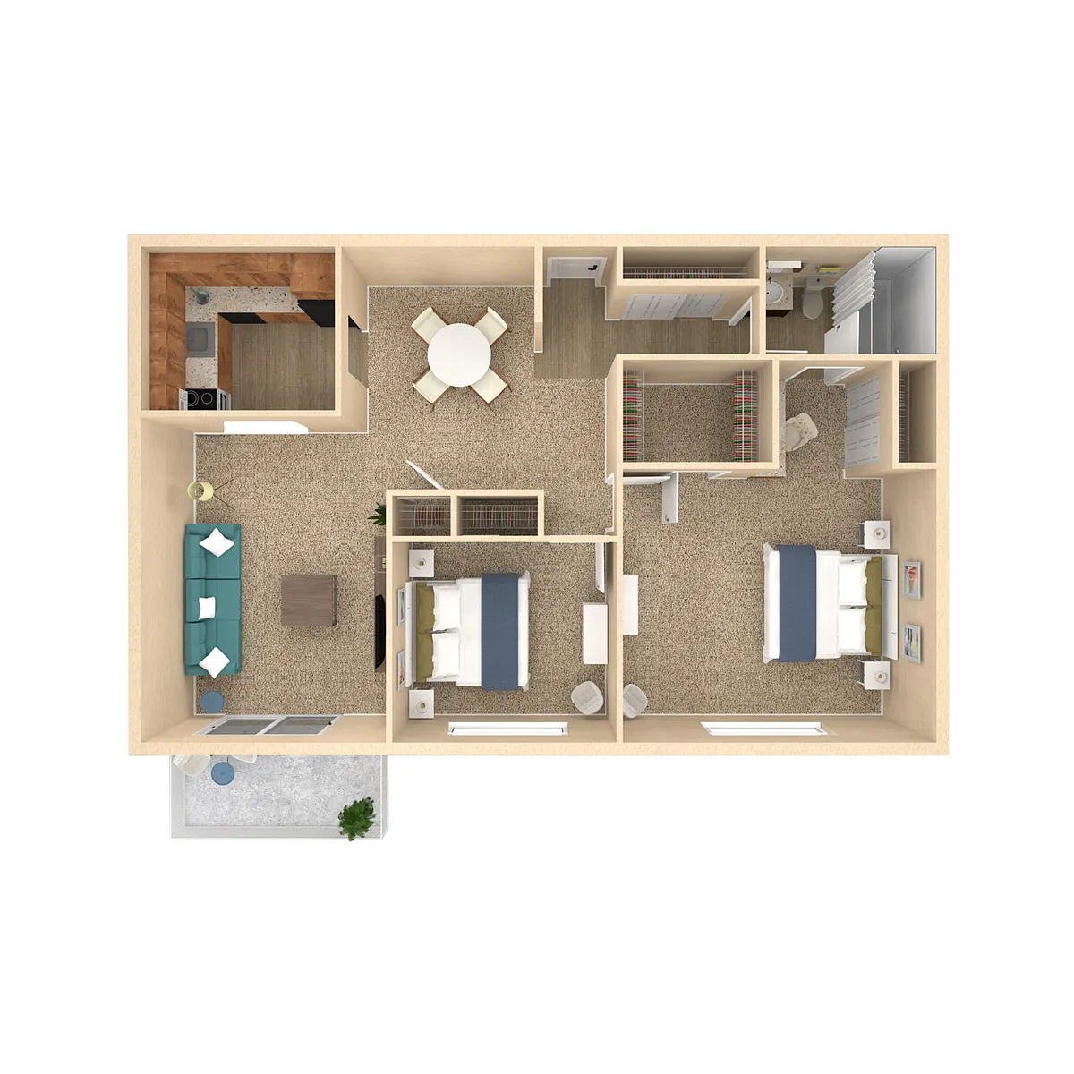Floor plan Seville