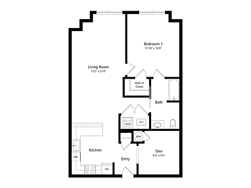 Floor plan A12-D