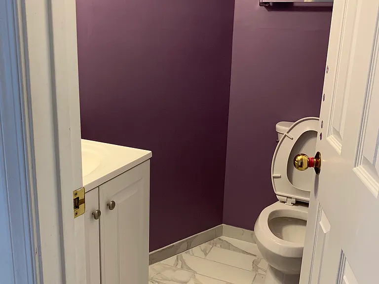 main floor half bath